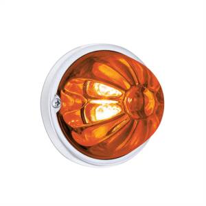 UNITED PACIFIC - 35029 - WATER MELON 4 LEDS VIDRIO AMBAR OBSCURO 4.5"