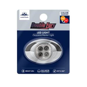 UNITED PACIFIC - UNITED PACIFIC - 36029 - PLAFON DOUBLE FURY 4 LEDS AMBAR/ROJO MICA TRANSPARENTE - Image 13