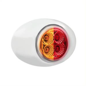 UNITED PACIFIC - UNITED PACIFIC - 36029 - PLAFON DOUBLE FURY 4 LEDS AMBAR/ROJO MICA TRANSPARENTE - Image 5