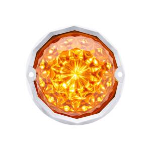 UNITED PACIFIC - UNITED PACIFIC - 36175 - WATER MELON 19 LED CRISTAL AMBAR /MICA AMBAR PANAL - Image 5