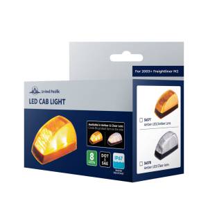 UNITED PACIFIC - UNITED PACIFIC - 36377 - LUZ DE CABINA DE 8 LED PARA FREIGHTLINER M2: LED ÁMBAR/LENTE ÁMBAR - Image 11