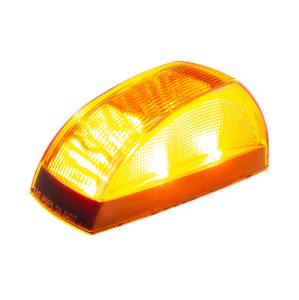 UNITED PACIFIC - 36377 - LUZ DE CABINA DE 8 LED PARA FREIGHTLINER M2: LED ÁMBAR/LENTE ÁMBAR
