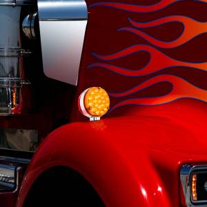 UNITED PACIFIC - UNITED PACIFIC - 39443 - DIRECCIONAL DOBLE CARA REDONDA ROJO/AMBAR 42 LED - Image 2