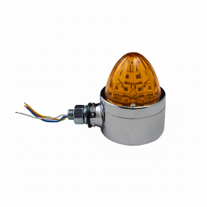 ATM - ATM-1075SA - DIRECCIONAL ATM EFECTO SOL CORTA SENCILLA 1 LED AMBAR 12-24V