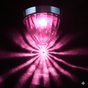 ATM - ATM - ATM-1075CP - LAMPARA LATERAL 3.5" EFECTO SOL ROSA 1 LED 12-24V - Image 4