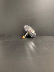 ATM - ATM-1075BIAZH - DIRECCIONAL EFECTO SOL DOBLE CARA 3.5" BICOLOR 2 LEDS AMBAR/AZUL HIELO 12-24V