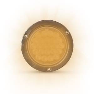 ATM - ATM - ATM-1007BCAB - PLAFON ATM 24 LEDS AMBAR/BLANCO 4" BISEL ACERO INOXIDABLE 12-24V - Image 3