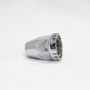 ATM - COPA DE TUERCA ATM UNIMOUNT X 2 3/4" PLANA LISA CON FALDON Y MUESCAS ROSCA CROMADO - Image 4