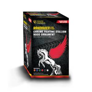 GRAND GENERAL - GRAND GENERAL - 48393GG - CABALLO CON ALAS COLOR ROJAS PARA COFRE - Image 3