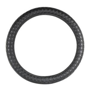 GRAND GENERAL - 54032 - CUBIERTA NEGRA PARA VOLANTE 18", CON REJILLAS ENTRECRUZADA