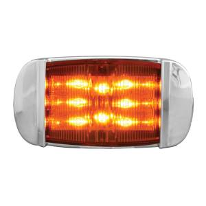 GRAND GENERAL - GRAND GENERAL - 76254 - PLAFON RECTANGULAR LEDS AMBAR CON BISEL CROMADO - Image 2