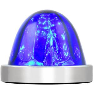 GRAND GENERAL - 81866GG - PLAFON 18 LEDS 3.5 AZUL/AZUL MICA DE VIDRIO