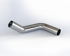 EXFLEX - EXFLEX - ECK351750-R - CODO CROMADO KENWORTH W900L CENTENARIO CONMEMORATIVO DERECHO. PASAJERO - Image 2