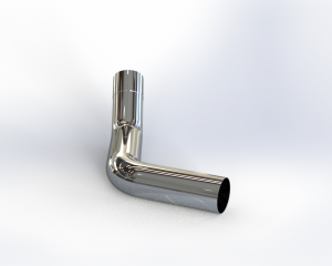 EXFLEX - EXFLEX - ECK351750-L - CODO CROMADO KENWORTH W900L CENTENARIO CONMEMORATIVO IZQUIERDO. CONDUCTOR - Image 3