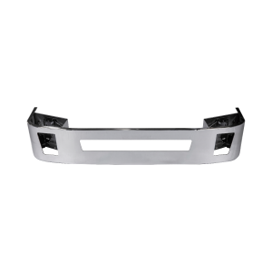 ATM - 145611191 - DEFENSA ATM CROMADA VOLVO VNL 3RA GEN 2015-2017 16" CON ORIFICIOS DE NIEBLA