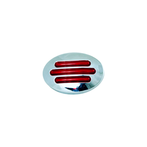 ATM - ATM - 1077R - PLAFON LATERAL 12 LED 3 BARRAS PEQUEÑAS ROJO MICA ROJA 12-24V - Image 2