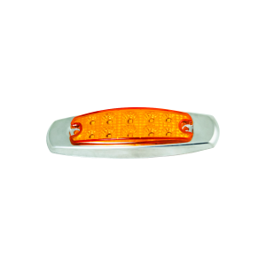 ATM - ATM - 1024AA - PLAFON LATERAL T/PETER 10 LED ARO METALICO AMBAR MICA AMBAR 12-24V - Image 2