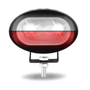 TRUX - TLED-U8WR - LÁMPARA DE TRABAJO LED BLANCO/ROJO 1000 LUMEN 3.86" X 2.95"