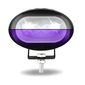 TRUX - TLED-U8WP - LÁMPARA DE TRABAJO LED BLANCO/MORADO 1000 LUMENS 3.86 X2.95" X 3.3"