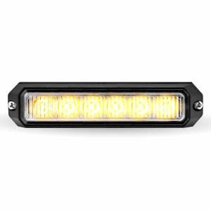 TRUX - TRUX - TLED-W26A26 - LUCES LED DIRECCIONALES LUZ ESTROBOSCOPICA AMBAR 36 PATRONES 6 DIODOS - Image 2