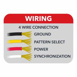 TRUX - TRUX - TLED-W26A26 - LUCES LED DIRECCIONALES LUZ ESTROBOSCOPICA AMBAR 36 PATRONES 6 DIODOS - Image 5