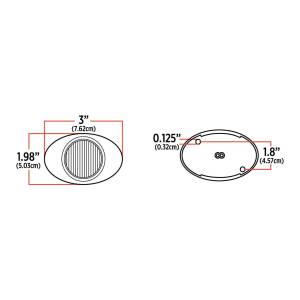 TRUX - TRUX - TLED-G2A - PLAFON DE 2" MICA AMBAR TRUX - Image 6