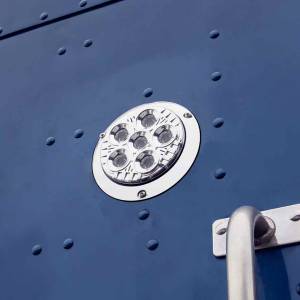 TRUX - TRUX - TLED-UX7 - LUZ REDONDA DE 4" CROMADA CON BRIDA SERIE LEGACY 2000 LUMENS - Image 2