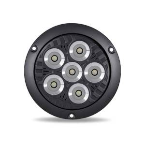 TRUX - TLED-UX8 - LUZ REDONDA DE 4" LED NEGRA CON BRIDA SERIE LEGACY 2000 LUMENS
