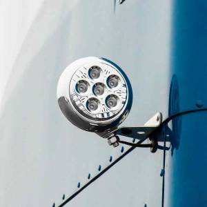 TRUX - TLED-UX1 - LAMPARA DE TRABAJO DE 5" CROMADO LEGACY CON CARCAZA 2000 LUMENS