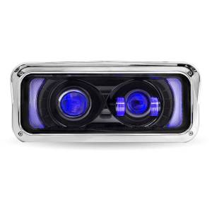 TRUX - TLED-H134 - FARO TRUX T800 FONDO NEGRO LED. LADO CONDUCTOR