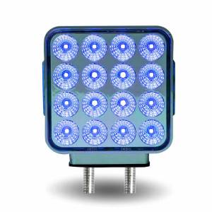TRUX - TRUX-TLED-SDXB-DOBLE CARA AMBAR/ROJO GIRO Y MARCADOR A LUZ 38 LED CUADRADA AUXILIAR AZUL - Image 7