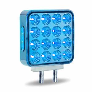 TRUX - TRUX-TLED-SDXB-DOBLE CARA AMBAR/ROJO GIRO Y MARCADOR A LUZ 38 LED CUADRADA AUXILIAR AZUL - Image 10