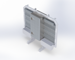 ALTTEC - SC-6880-AL - RACK DE CABINA DE ALUMINIO 68" X 80", PUERTA FRONTAL ANTIDERRAPANTE