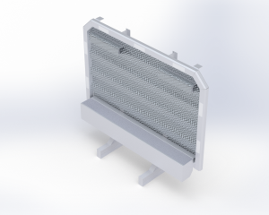 ALTTEC - SC-6880-DF - RACK DE CABINA DE ALUMINIO 68" X 80", ALUMINIO ANTIDERRAPANTE BANDEJA COMPLETA 2 SUJETADORES DE CADENA