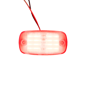 ILUMINATI - D39905BWSB - PLAFON 14 LEDS ROJO RECTANGULAR TIPO CARRITO 12 V