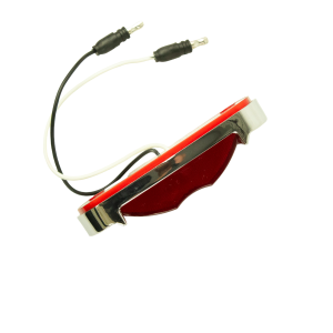 ILUMINATI - D39905BW - PLAFON 14 LEDS ROJO RECTANGULAR TIPO CARRITO BISEL CROMADO 12-24V