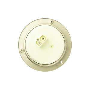 ILUMINATI - D1007RW - PLAFON 24 LEDS ROJO REDONDO 4" BISEL ACERO INOXIDABLE 12-24V