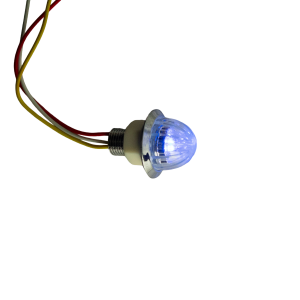 ILUMINATI - D39231W - MINI LUZ WATERMELON 2 LEDS DOBLE FUNCION LED AMBAR Y AZUL MICA CLARA 12V
