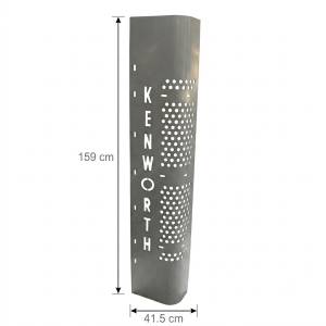 EXFLEX - EXFLEX - EMX9297 - MALLAS PARA T880 CON LETRERO KENWORTH 5" DERECHA - Image 2