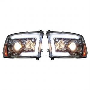 ATM - ATM - 207014112-0918 - FANAL DODGE RAM LED/LUPA/HALO CROMADA NEGRO 2013-2018 PAR - Image 2