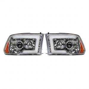ATM - ATM - 207014112-0918 - FANAL DODGE RAM LED/LUPA/HALO CROMADA NEGRO 2013-2018 PAR - Image 1