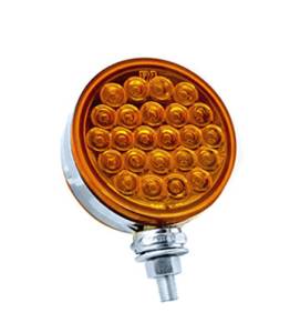 ATM - ATM - ATM-1008S - PLAFON ATM 48 LEDS DIRECCIONAL AMBAR / ROJO 11.7X4.2X10.7 CENTIMETROS BISEL ACERO INOXIDABLE 12-24V - Image 2