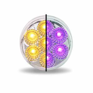 TRUX - TRUX - TLED-2XAP - PLAFON TRUX REDONDO 2" AMBAR/MORADO 7 LEDS MICA CLARA - Image 2